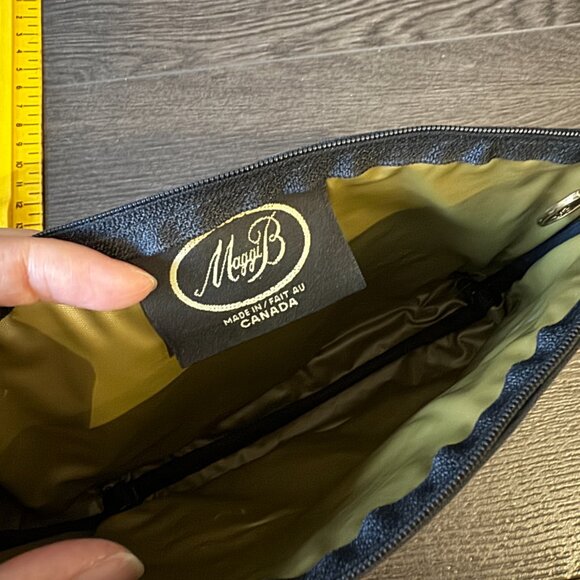 vintage Maggi B Tapestry Cats Zippered lined pouch - Picture 8 of 12